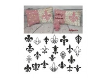 Stickserie - Fleur de Lis